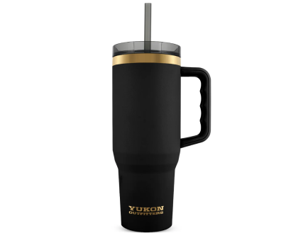 Yukon Outfitters 40 oz Fit Forty, Black/Gold