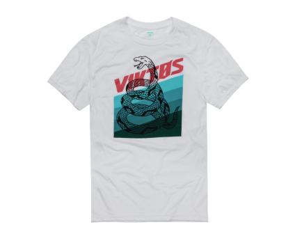 Viktos Quadsnake Tee, White - 2X-Large