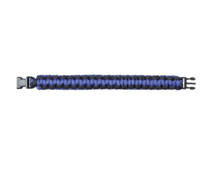 Rothcos Thin Blue Line Paracord Bracelet - 9 In