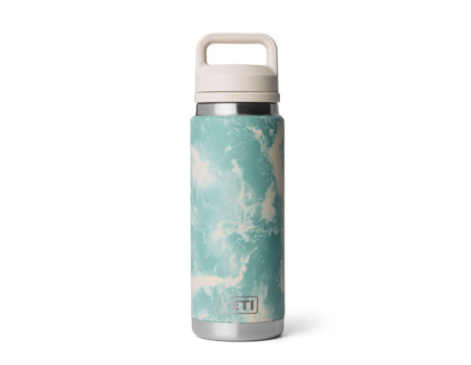 Yeti Rambler 26oz Chug Cap Bottle, Seafoam Pattern