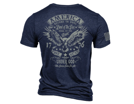 Nine Line T-Shirt, Second To None 250th, Navy - X-Large