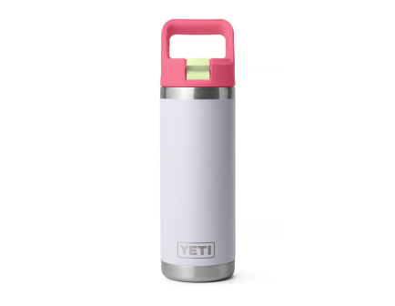 Yeti Rambler 18oz Color-Matched Cap Bottle, Mystic Blue - 21071508904