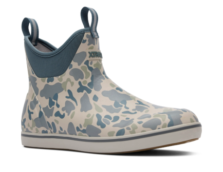 Xtratuf Ankle Deck Boot, Stormy Duck Camo - 8