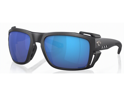 Costa King Tide 8 - Black Frame/Blue Mirror Glass