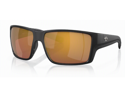 Costa Reefton Pro Matte Black w/Gold Mirror 580G - 06S9080