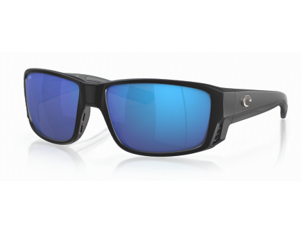 Costa Tuna Alley Pro - Matte Black w/ Blue Mirror 580G