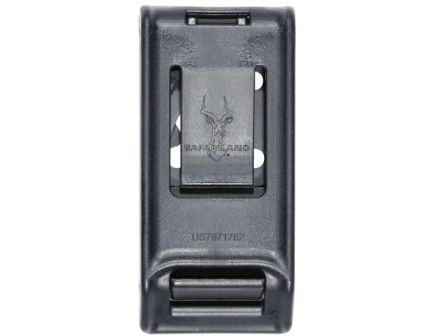 Safariland 744BL Clip-On Belt Loop Ambidextrous Polymer, Black
