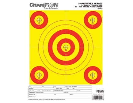 Champion SHOTKEEPER 5BULLS Y/R SMALL 45562
