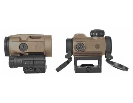 Sig Romeo MSR/Juliet 3x Magnifier Combo, Flat Dark Earth