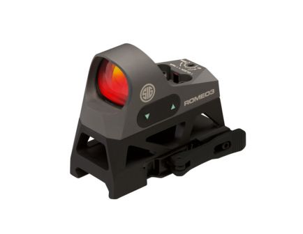 SIG Sauer Romeo3 Red Dot 1x25 3 MOA Dot, Black - SOR31002