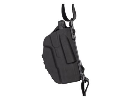 Safariland 6360RDS ALS/SLS Mid-Ride Duty Rated Level III Retention OWB Holster Right Laminate, Black
