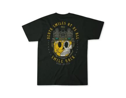 Born United Smile Back T-Shirt, Black - 2X-Large