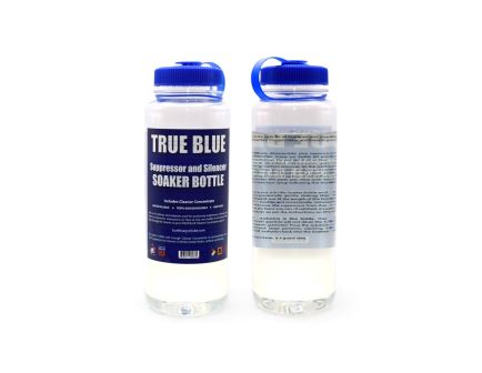 True Blue Suppressor Soaker Bottle w/Cleaner Concentrate - GL213-2