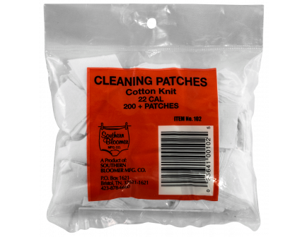 Southern Bloomer Cleaning Patches, .22, 200/pack - 102