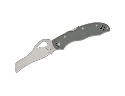 Spyderco Byrd Gooney Folding Hawkbill Knife, Gray - BY24GPGY