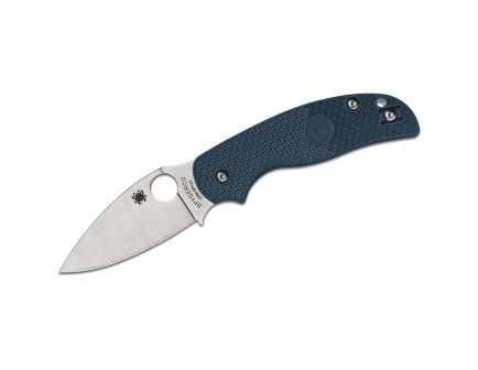 Spyderco Sage 5 Lightweight Folding Drop Point Knife, Cobalt Blue - C123PCBL