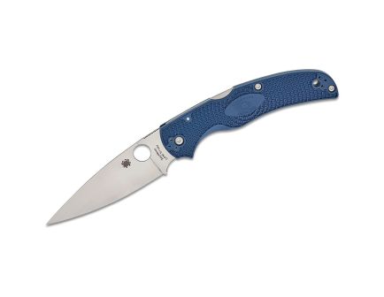 Spyderco Native Chief Lightweight Folding Knife Drop Point, Dark Blue