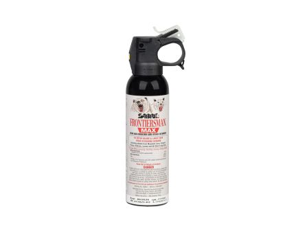 Sabre Frontiersman Max Bear and Mountain Lion Spray, 7.9 oz Canister Black
