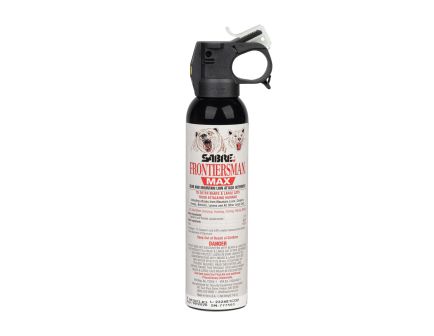 Sabre Frontiersman Max Bear and Mountain Lion Spray, 9.2 oz Canister Black