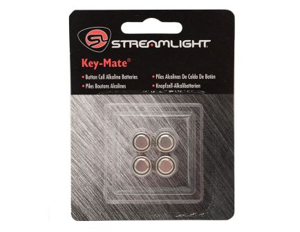 Streamlight Keymate 1.5 Volt Alkaline LR44, 150 mAh, 4pk - 72030