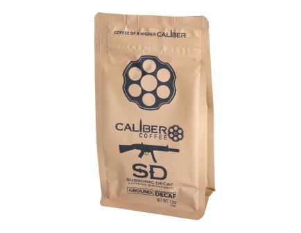 Caliber Coffee Subsonic Decaf , 12oz bag, Ground

