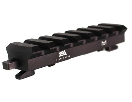 Sylvan Arms Quick Detach 7 Slot Picatinny Rail, Black