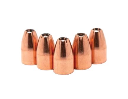 Atlanta Arms 9mm JHP Pistol Bullet, 115 gr 0.355" 250rds