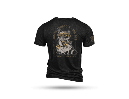 Nine Line Trash Panda - Charcoal Black - T-Shirt
