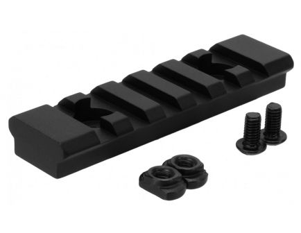 TacFire 7 Slot M-LOK Picatinny Rail Section, Black