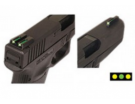 TruGlo TFO Set Springfield XD Yellow Rear Sight Set TG131XTY