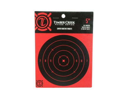 Timber Creek 5" Reactive Target 10 Pack, Red