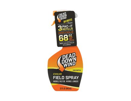 Dead Down Wind Field Spray and Pac-It Combo, 68 oz Bottle