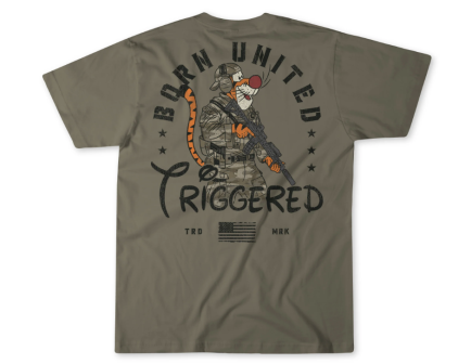 Born United Triggered T-Shirt, Small - BU-Triggered-S