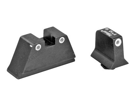 Trijicon Bright & Tough Suppressor Sights Standard Glocks, GRN/Yellow 