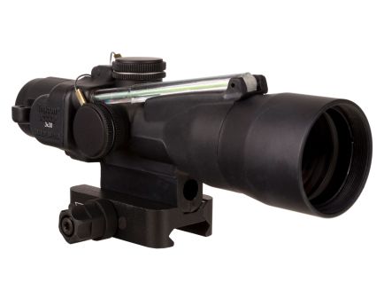 Trijicon 3x30 Compact ACOG Rifle Scope Dual Illum. Green .223 w/ Mount