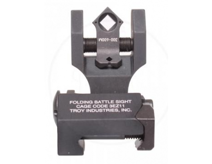 Troy Rear Folding Tritium Di-Optic Aperture (DOA) BattleSight, Black