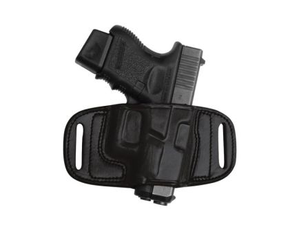 Tagua Glock G43 OWB Holster RH Leather, Black