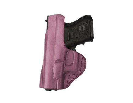 Tagua Glock G26 IWB Holster RH Leather, Pink