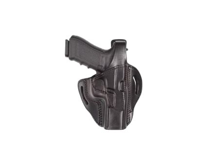 Tagua Texas 1836|Ghostrider OT Ruger LCR OWB Holster RH Leather, Black