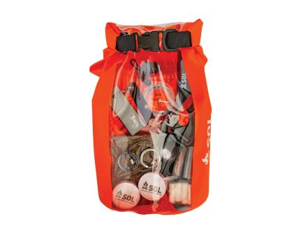 SOL Camp Ready Survival Kit, 15" Orange