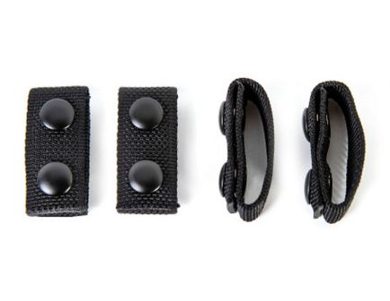 Uncle Mike's Sentinel 3/4" Nylon Belt Keepers, Black