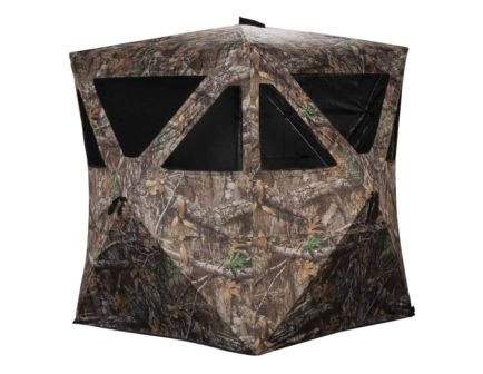 Rhino Blinds 100 55" x 55" x 65" 5-Hub Blind, Realtree Edge Camouflage