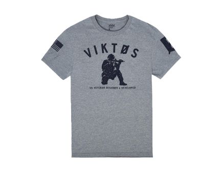 Viktos Varsity T-Shirt, Ash Heather - Small
