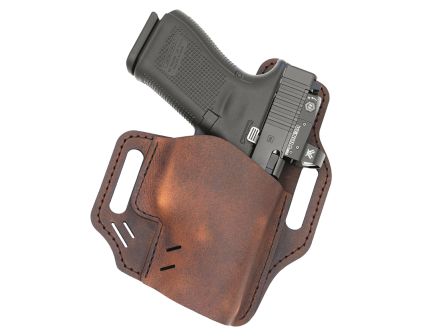 Versacarry Guardian Browning 1911 OWB Holster RH Leather SZ 04, Brown