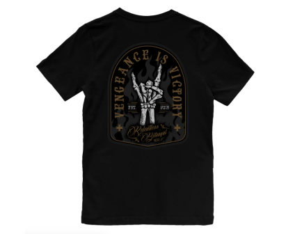 Relentless Betrayal Vengeance is Victory T-Shirt, X-Large - RB-VENGEANCE-XL