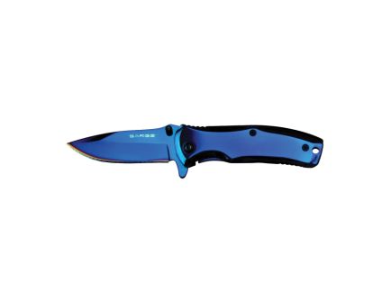 Sarge Knives Phase Folding Knife Tanto, Blue