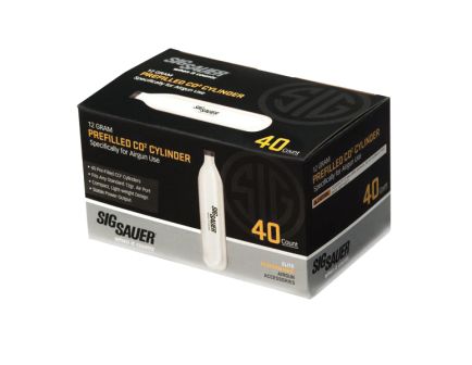 Sig Sauer 12 g Co2 Cartridge, Pack of 40