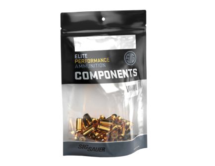 Sig Sauer .40 S&W Unprimed Component Pistol Brass, 100rds