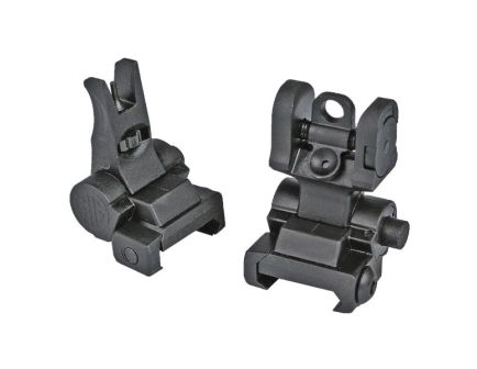 Sig Sauer Iron Sight Set Front/Rear Flip-Up, Black/Black