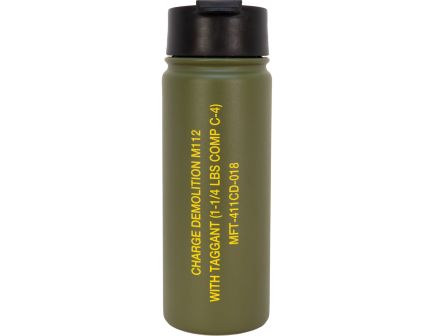 Mission First Tactical M112 Demo Charge Flip-Top Water Bottle, 16 oz